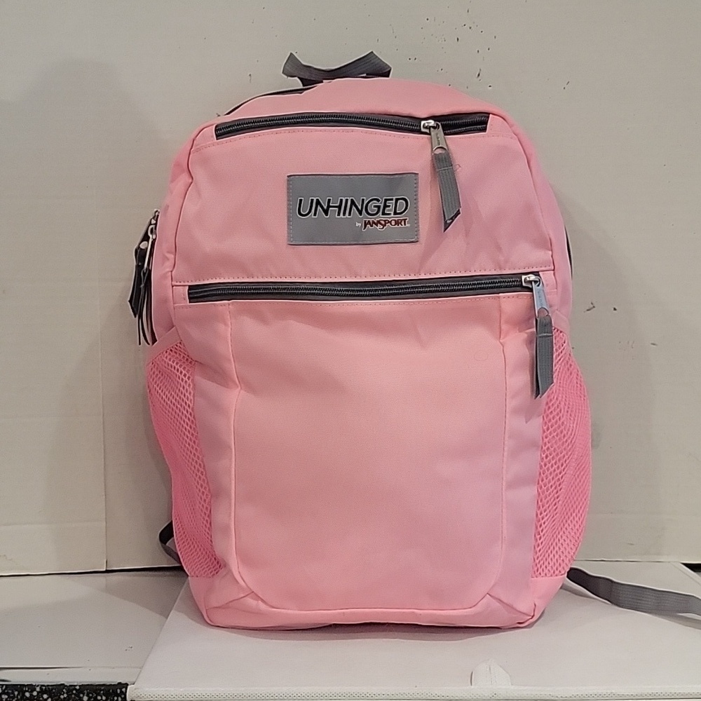 New - Jansport Unhinged Pink  Book Bag Backpack